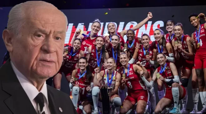MHP Lideri Devlet Bahçeli’den Filenin Sultanları’na tebrik: “Türk kadınının mücadele kudretini tüm cihana ilan ettiler”