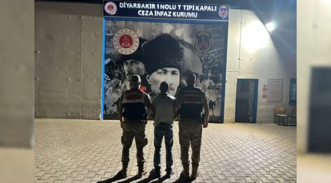 Diyarbakır’da 42 suç kaydı bulunan zanlı yakalandı