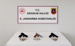 Erzurum’da düğün konvoyuna jandarma operasyonu: Silahlar ele geçirildi, ağır cezalar kesildi