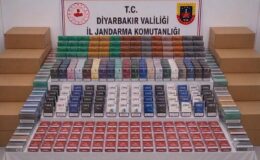 Diyarbakır’da kaçakçılık operasyonlarında 9 ton et ve binlerce paket sigara ele geçirildi