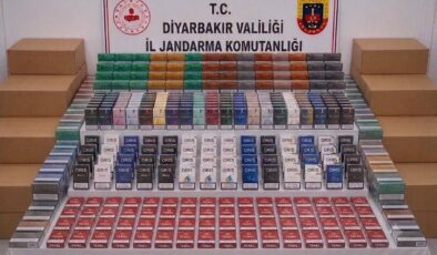 Diyarbakır’da kaçakçılık operasyonlarında 9 ton et ve binlerce paket sigara ele geçirildi