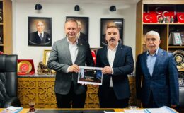 MHP Dilovası Teşkilatı Faaliyet Raporunu İl Başkanı Enes Emengen’e Sundu